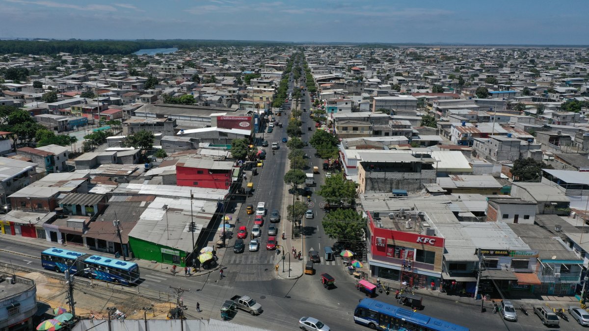 El sector del Guasmo, en el sur de Guayaquil, es considerado como el más peligroso del país, por los asesinatos y el microtráfico.