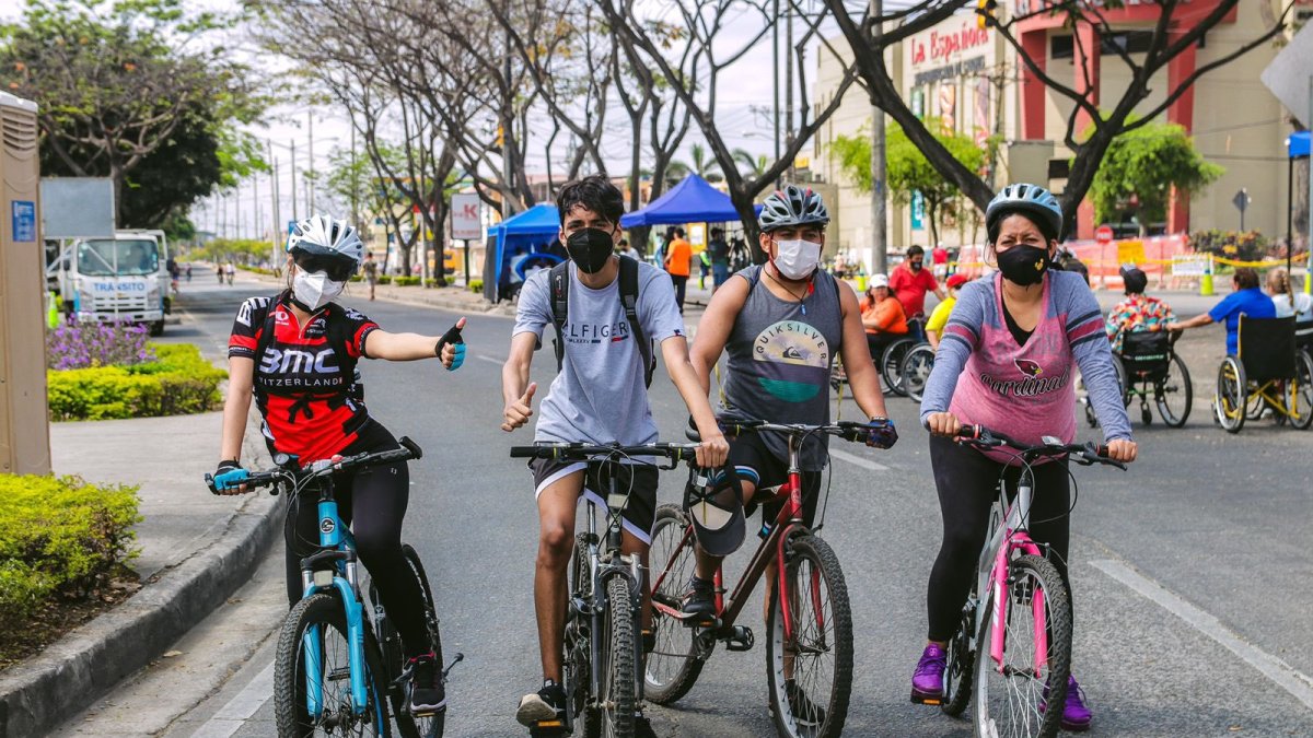 Jornada. La próxima edición de la recreovía será el domingo 19 de septiembre.