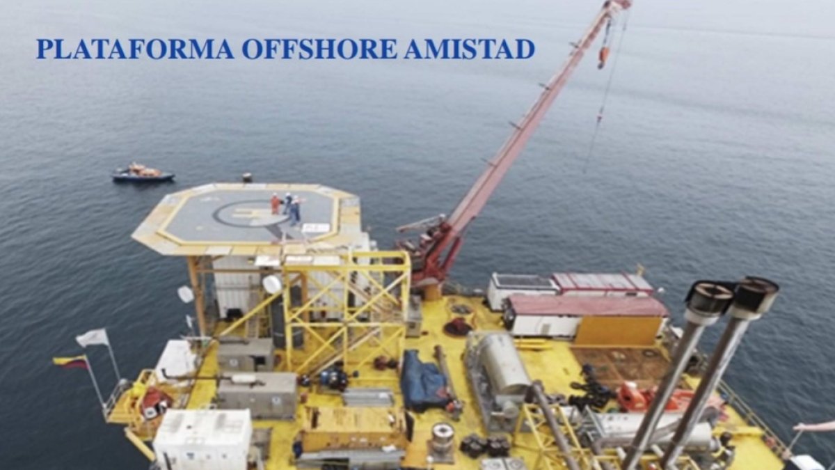 El campo Amistad está en el Golfo de Guayaquil.