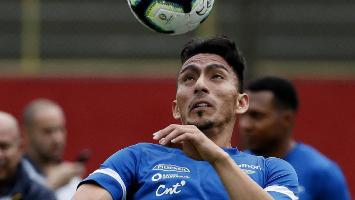 Imagen de archivo del jugador de la selección de fútbol de Ecuador, Ángel Mena.