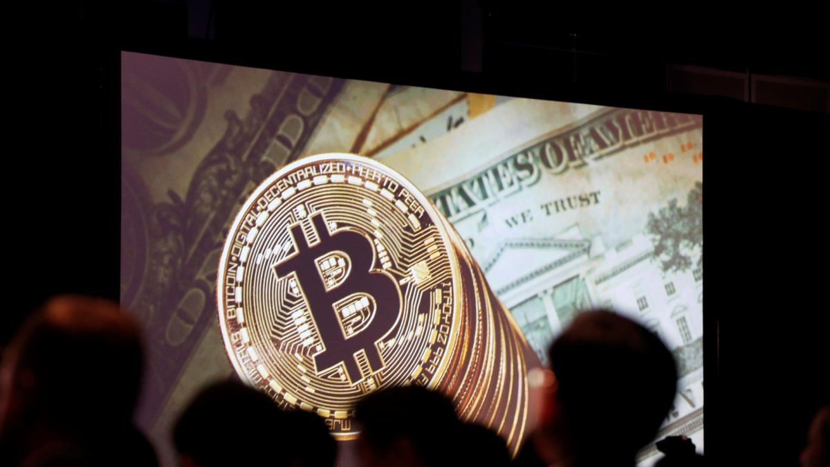 Fotografía de archivo del bitcoin.