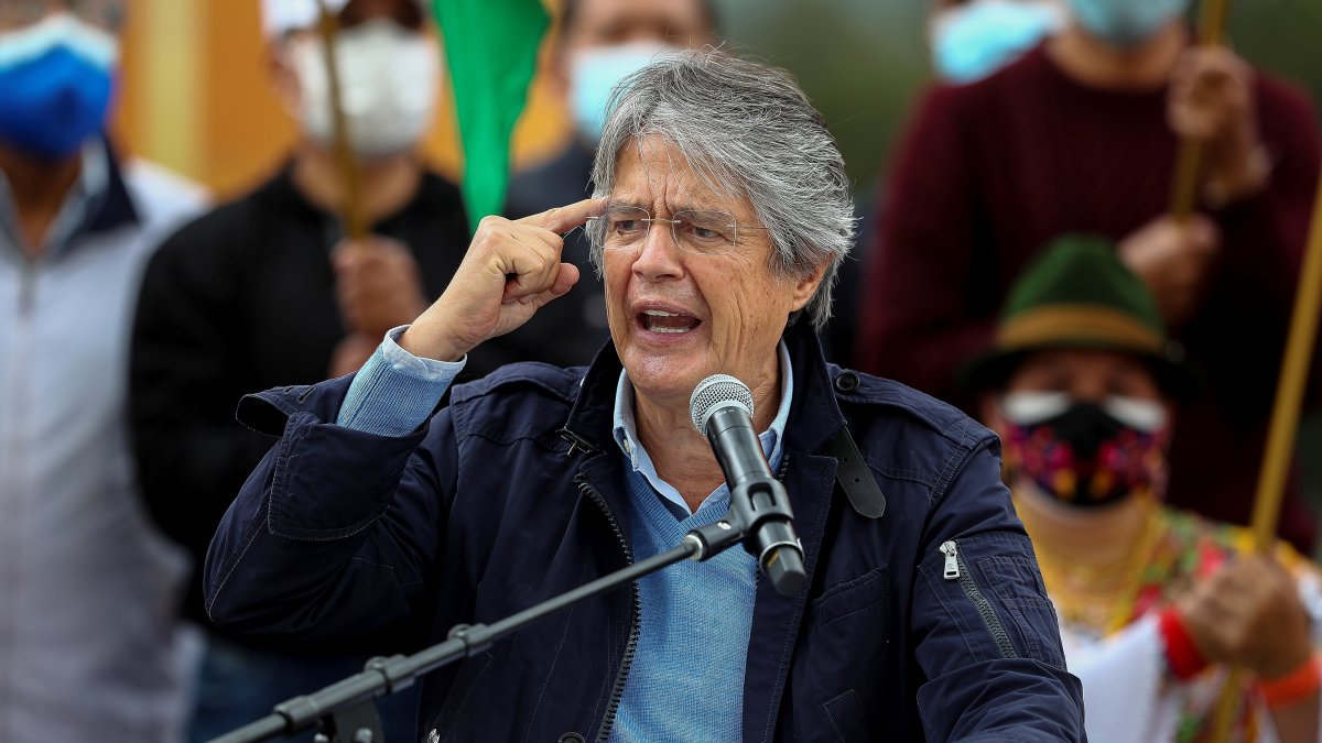 El presidente de Ecuador, Guillermo Lasso, en una imagen de archivo.