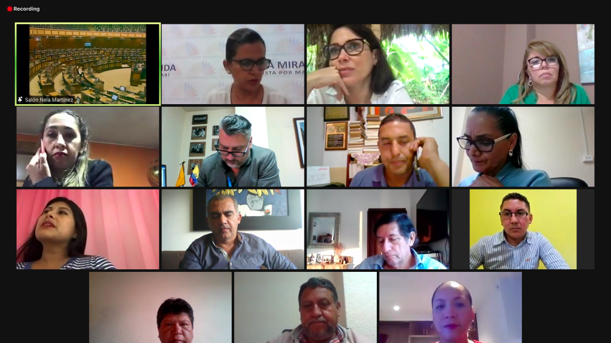 El pleno sesionó ayer, 7 de septiembre de 2021, bajo la modalidad semi presencial.