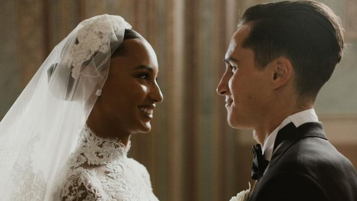 Jasmine Tookes y Juan David Borrero.