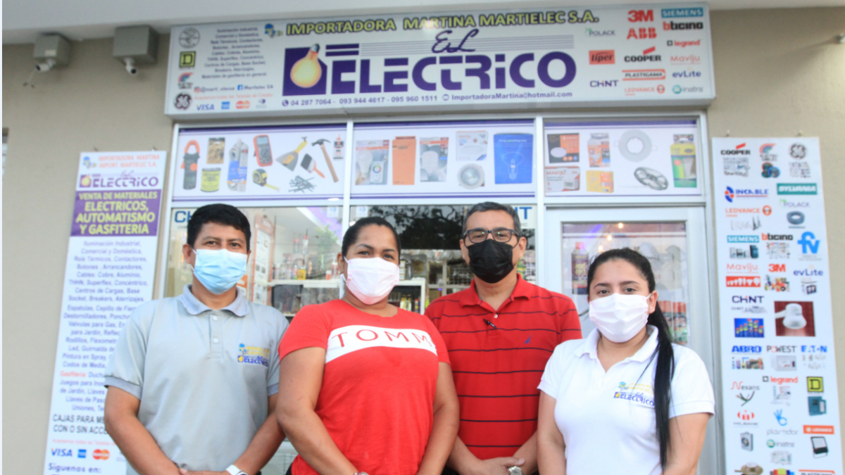 Andrea Canales Ayoví ha logrado afianzar su emprendimiento en el sector de la vía a la Costa.