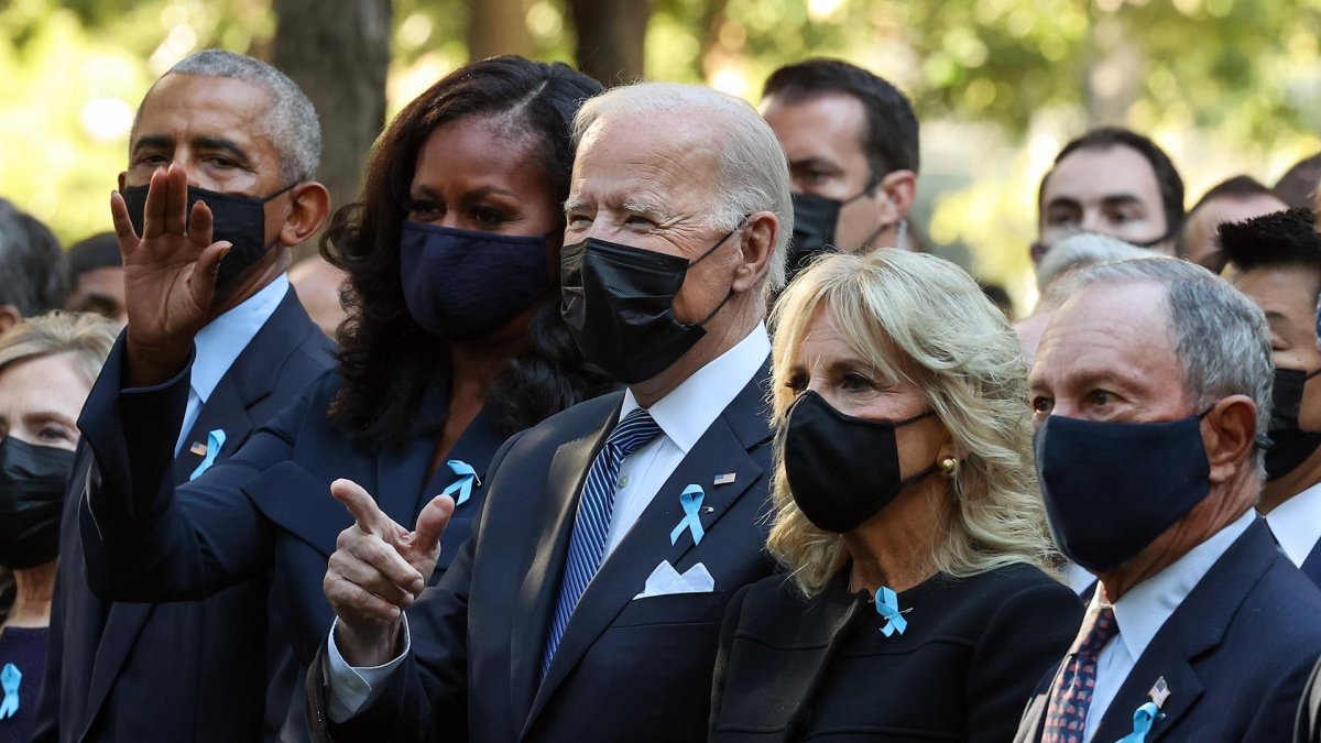 Algunos presidentes acudieron al homenaje del 11s.