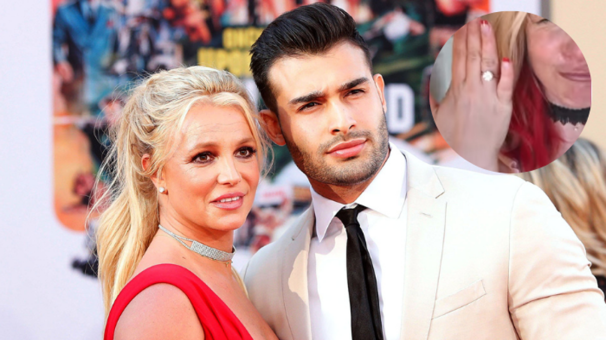 Britney Spears y Sam Asghari.
