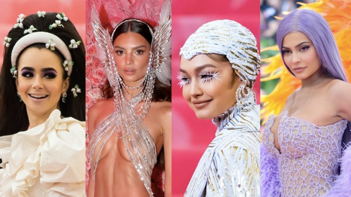 Celebridades en el Met Gala.