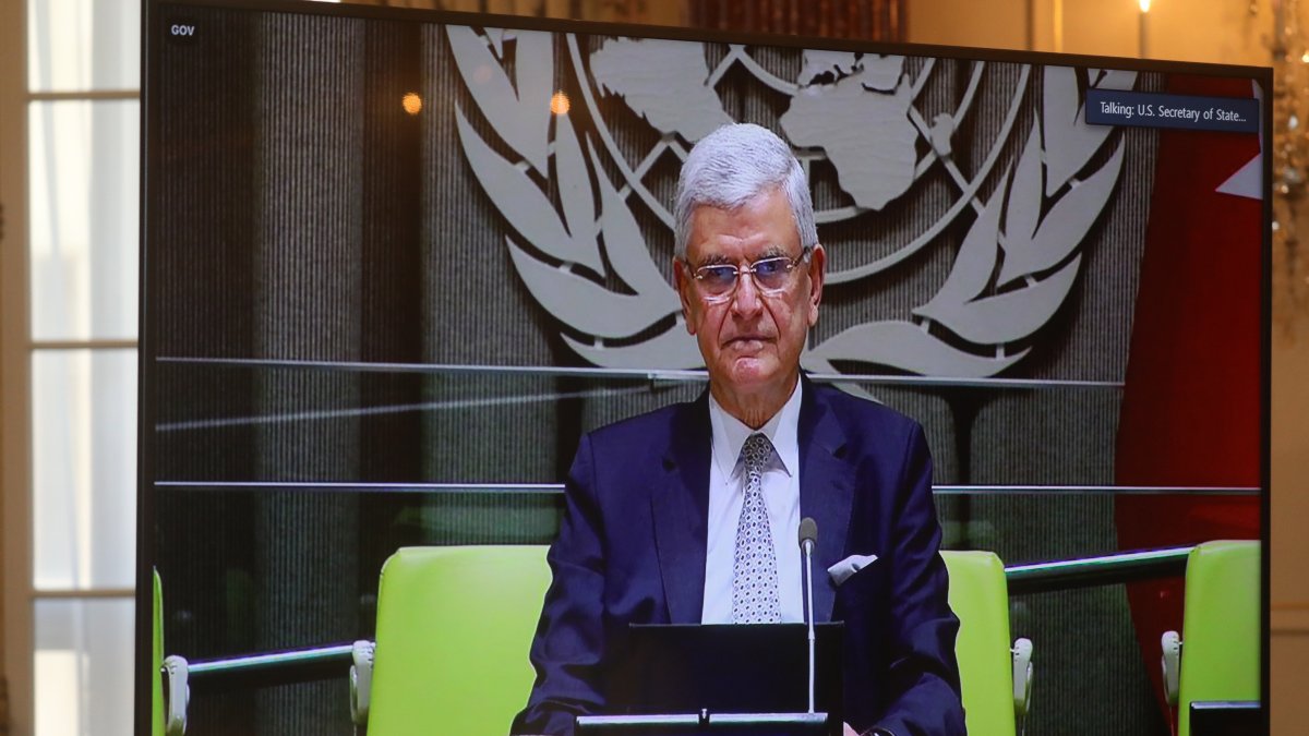 Imagen de archivo del actual presidente de la Asamblea, Volkan Bozkir.