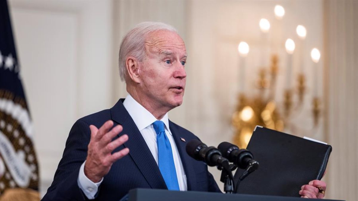 El presidente estadounidense Joe Biden confirmó la existencia del pacto de defensa.