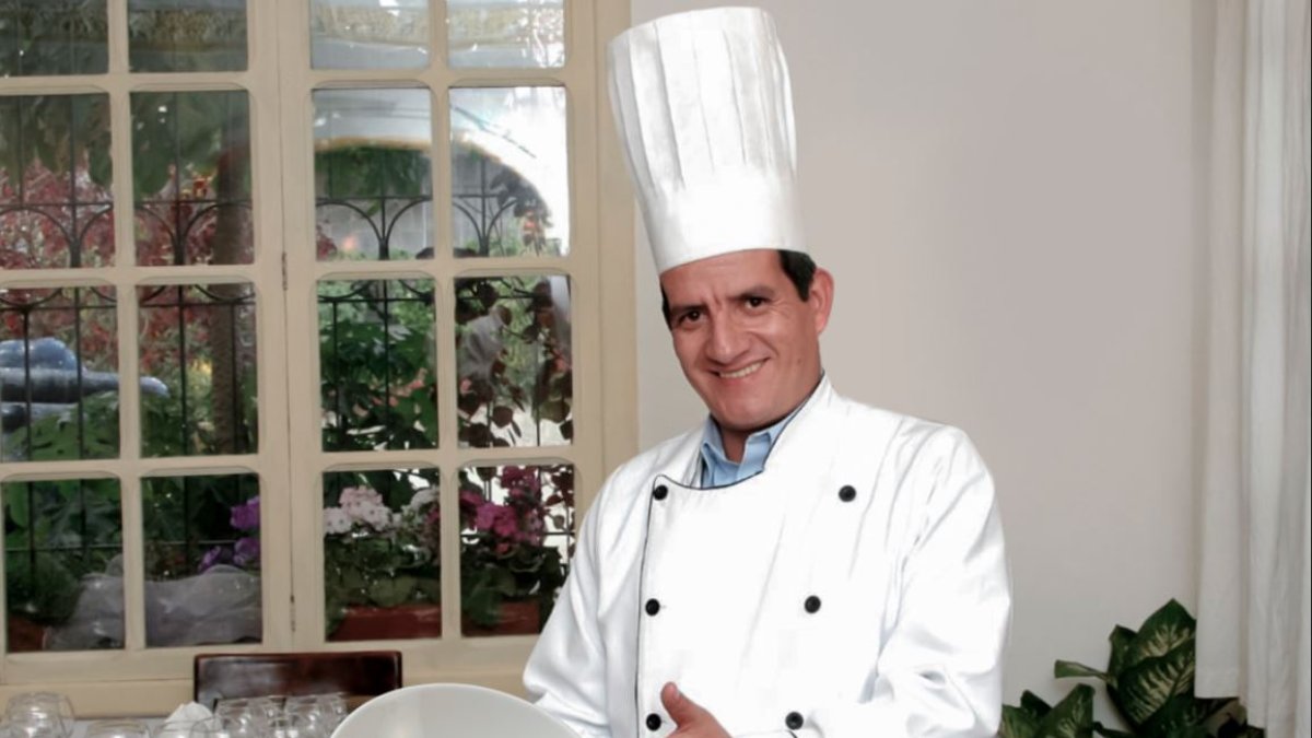 Chef Édgar León.