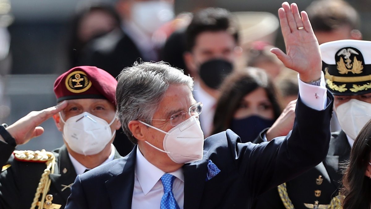 El presidente de Ecuador, Guillermo Lasso, en una fotografía de archivo. EFE/José Jácome.