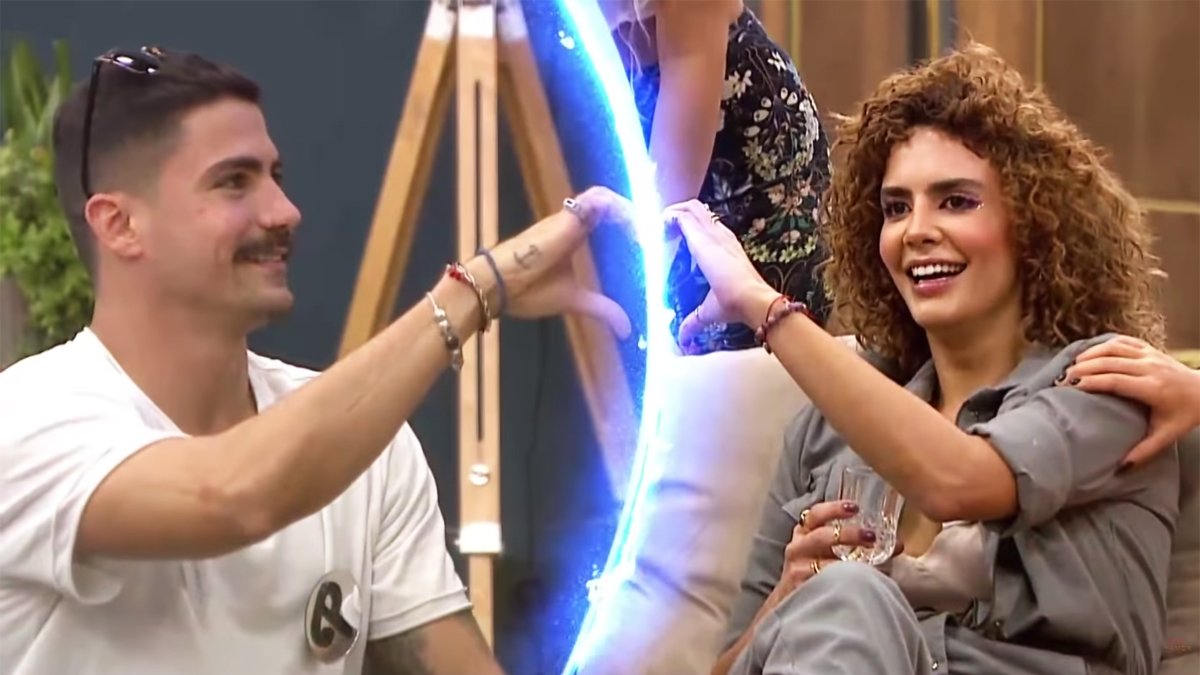 Andrés Salvatierra y Mare Cevallos, una de las parejas más populares dentro del reality.