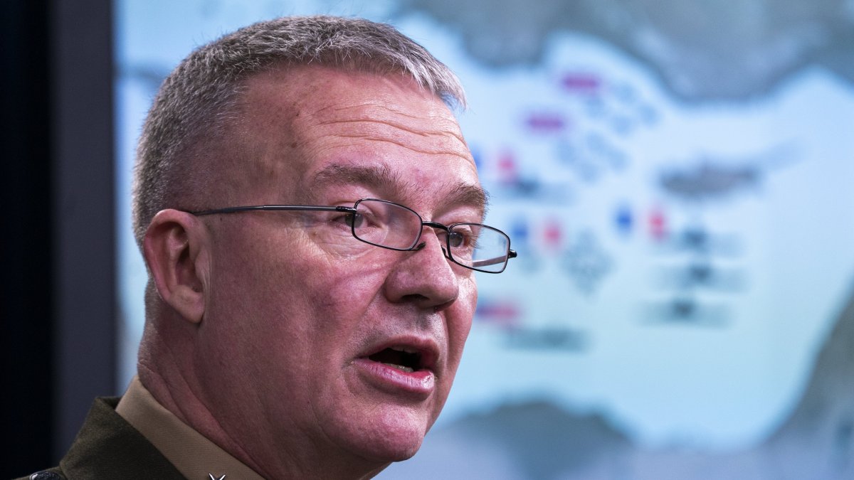 Imagen de archivo del el jefe del Mando Central de Estados Unidos, general Kenneth F. McKenzie.