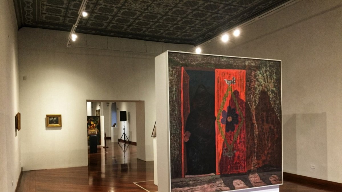 Organización. Las obras estarán dispuestas en diferentes soportes.