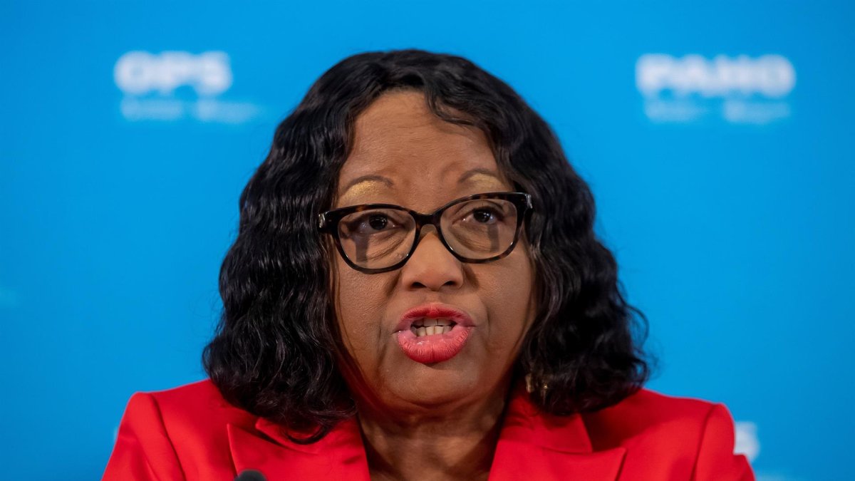 La directora de la Organización Panamericana de la Salud (OPS), Carissa Étienne, en una fotografía de archivo.