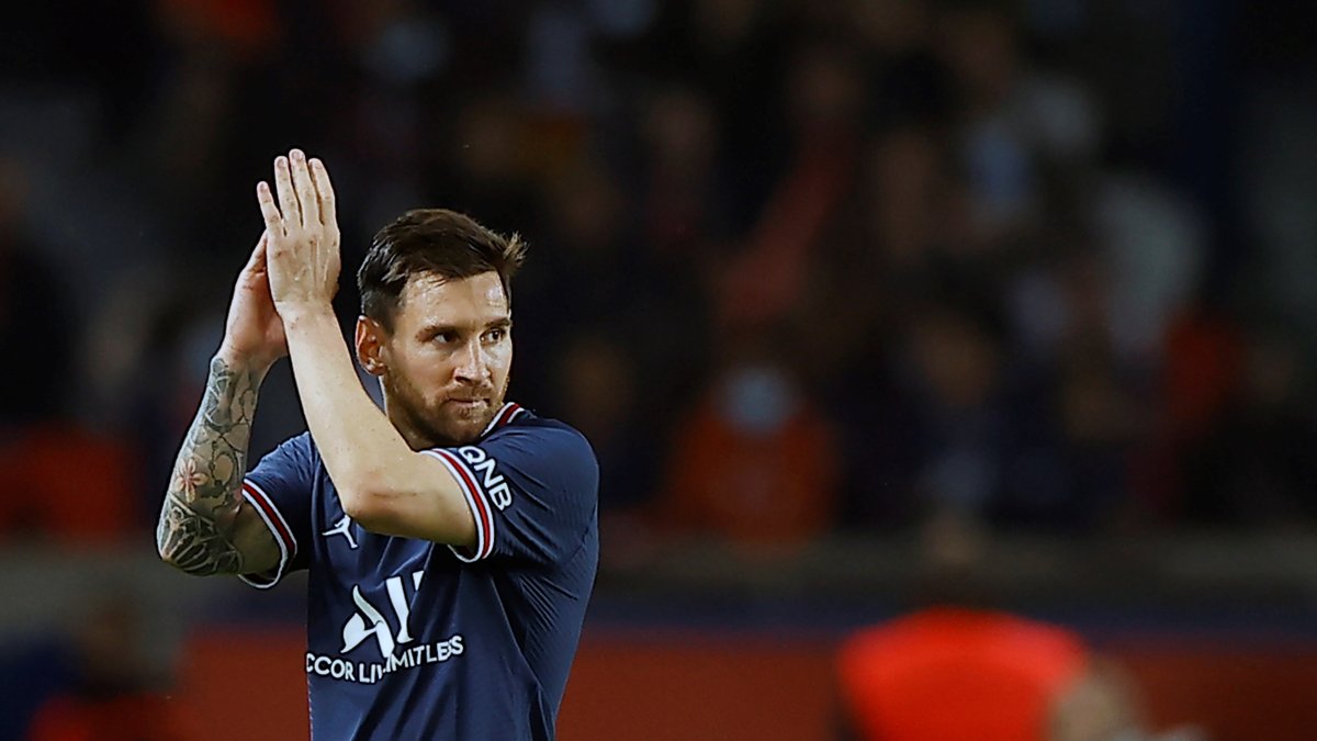 El argentino Lionel Messi no ha rendido en el Paris Saint-Germain como se lo esperaba.