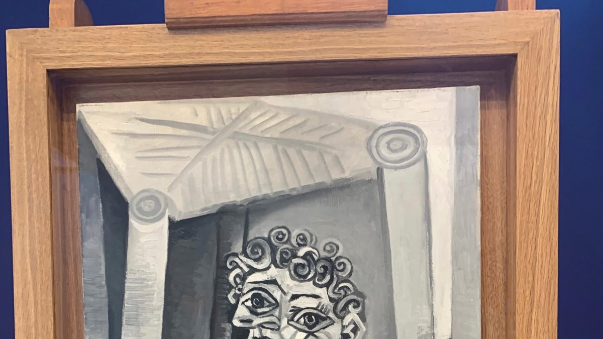 Una de las ocho obras de Pablo Picasso propiedad de su hija Maya que pasaron este lunes a engrosar los fondos del Museo del artista malagueño en París.