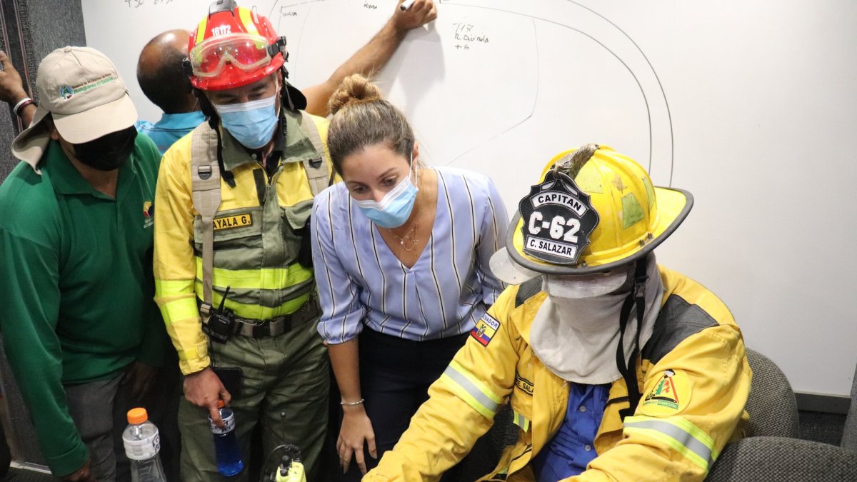 Situación. Al menos dos incendios se han registrado en la zona en las últimas 24 horas.