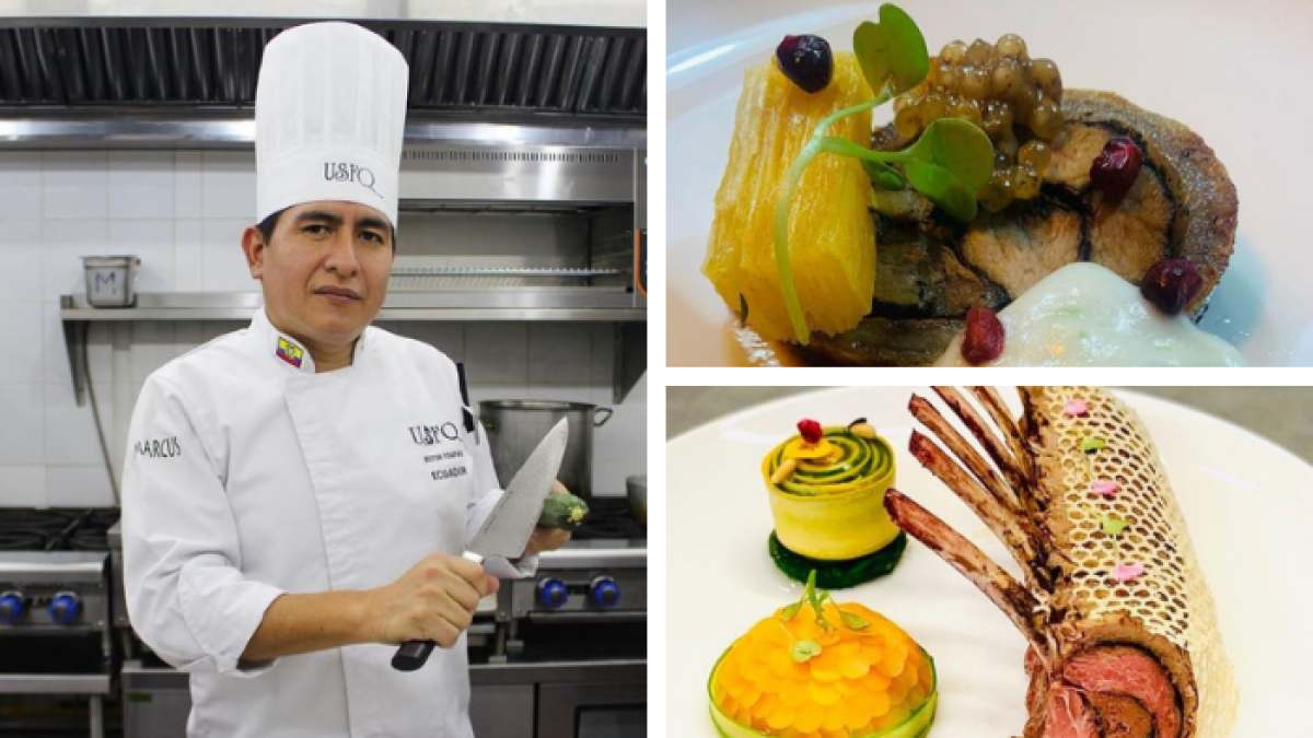 Néstor Toapanta del Marcus de Quito, en Ecuador.