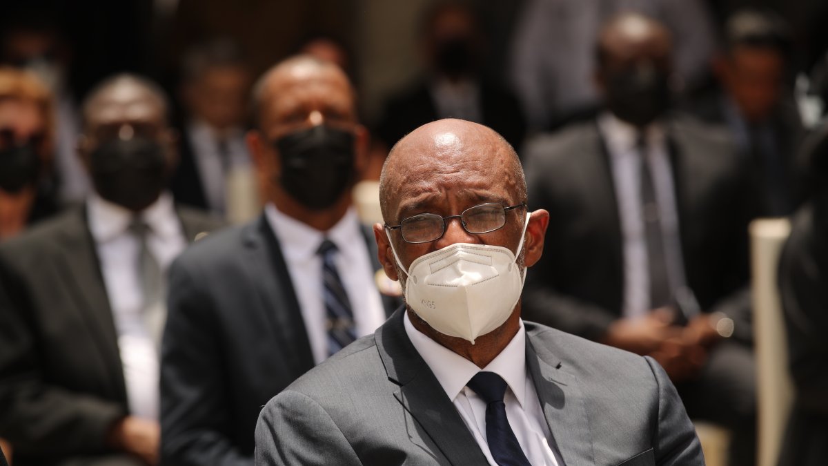 El primer ministro de Haití, Ariel Henry, en una fotografía de archivo