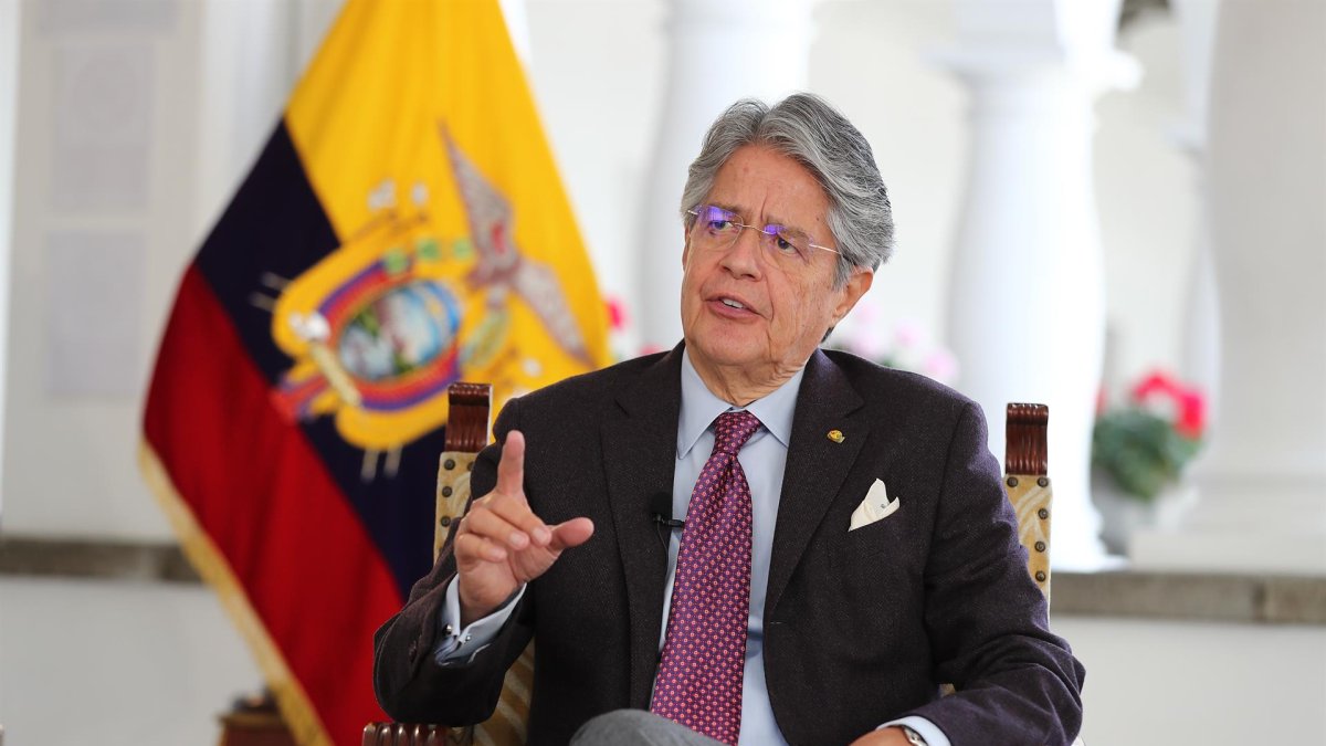 El presidente de Ecuador, Guillermo Lasso, el pasado 9 de septiembre de 2021.