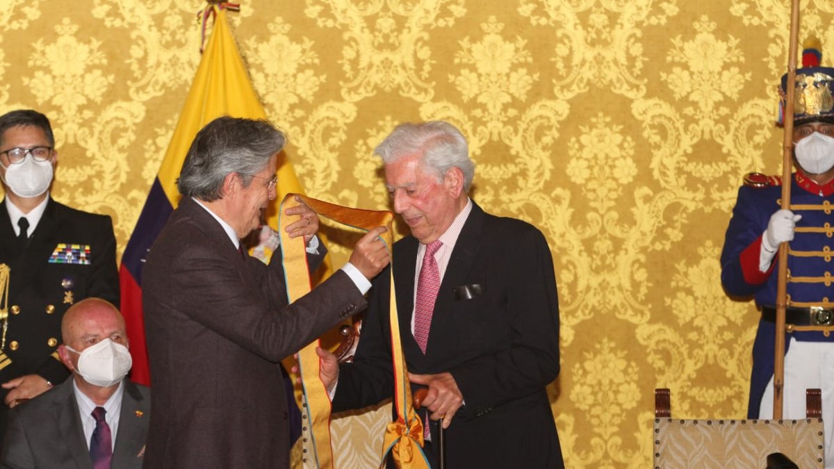 Acto. El evento se desarrolló en el Salón Amarillo del Palacio de Carondelet.