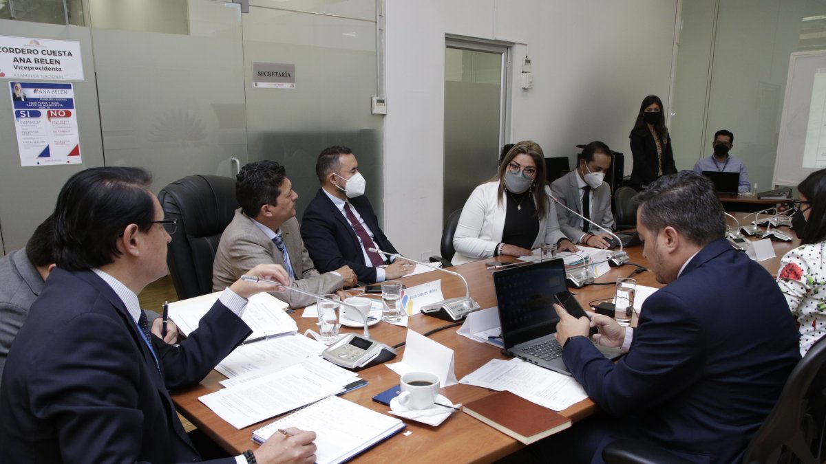 Marisol Andrade, directora del SRI, acudió a la Comisión de Fiscalización este lunes 27 septiembre de 2021.