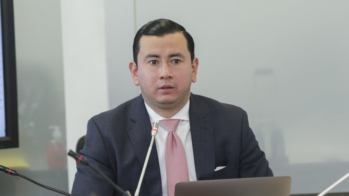 El asambleísta de UNES, Ferdinan Álvarez, extendió el pedido al contralor Carlos Riofrío.