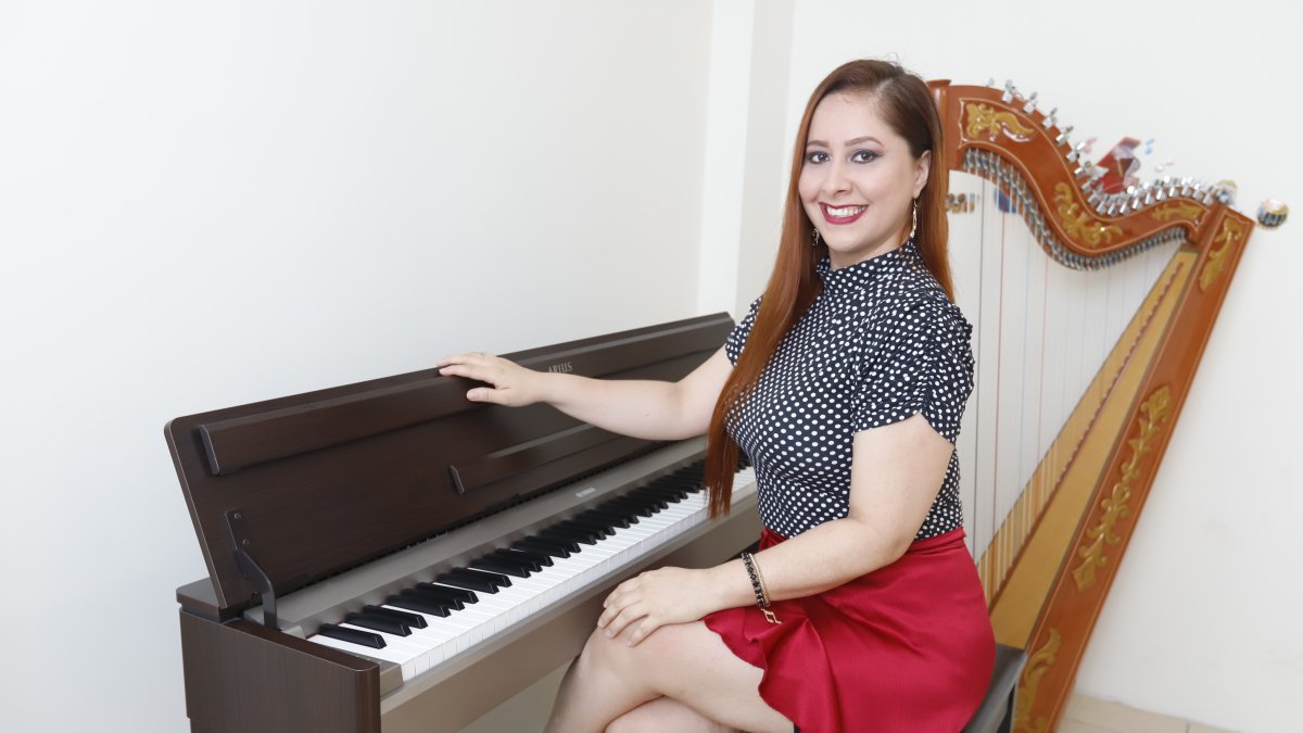 Sofía Rosado es músico y propietaria de la academia SofiMultiarte.