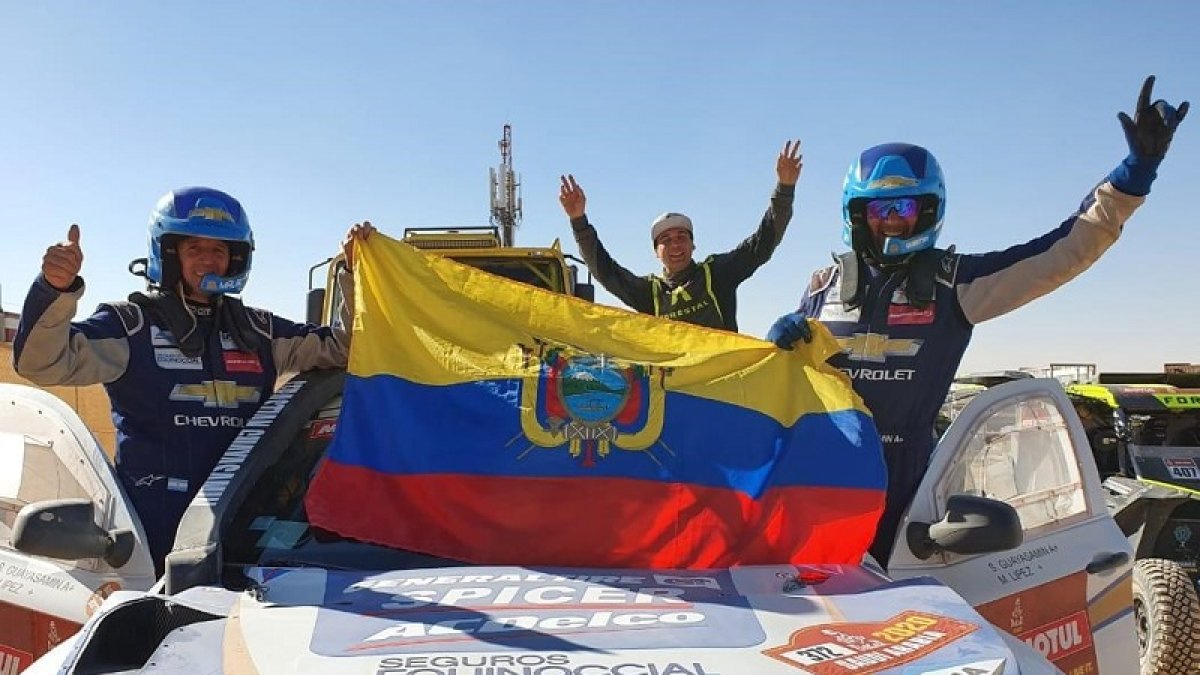 Sebastián Guayasamín tiene mucha experiencia en el Rally Dakar.
