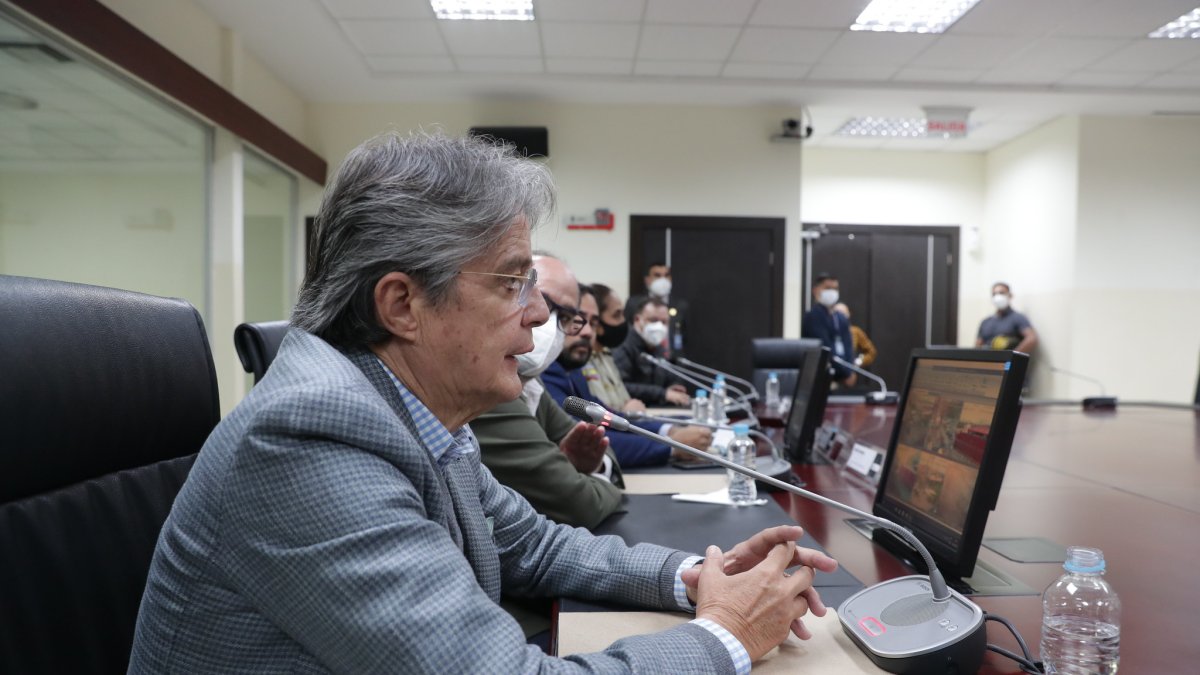 Reacción. Luego de conocer la inclusión de su nombre en los Pandora Papers, el presidente Guillermo Lasso reaccionó al tema.