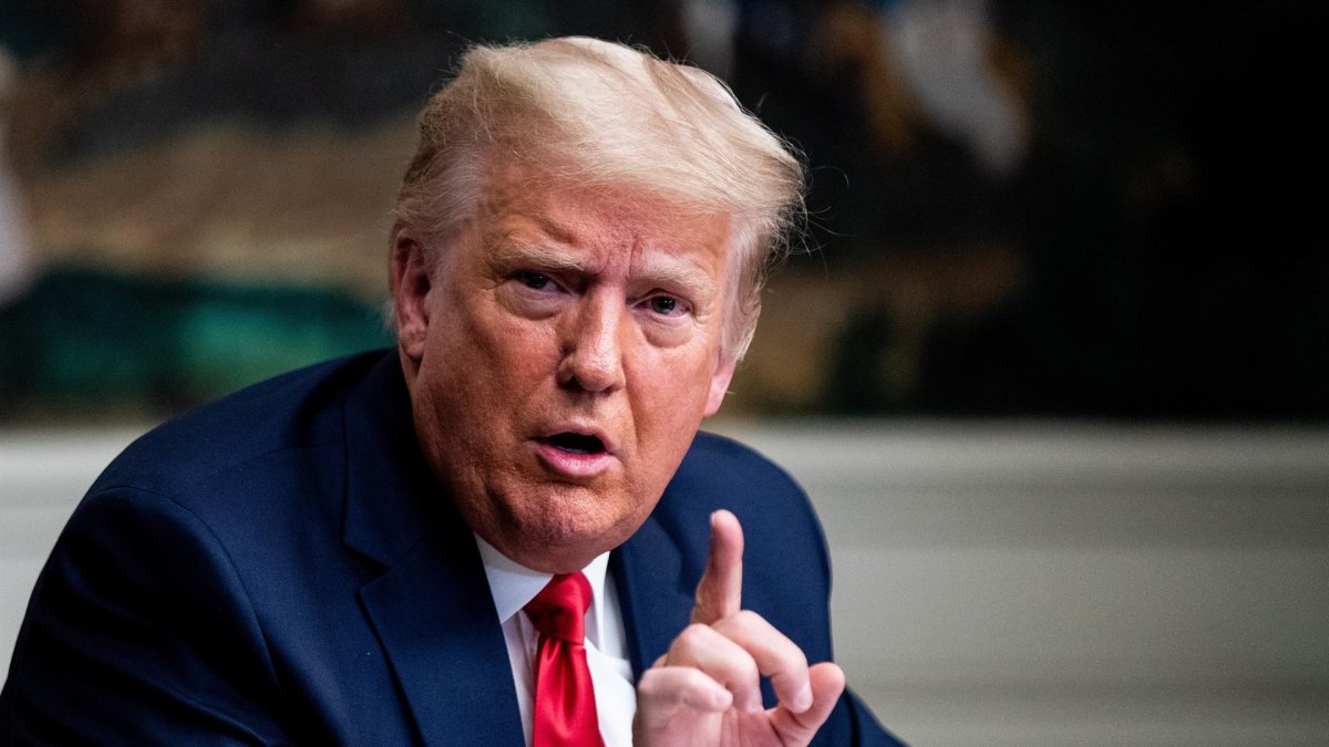 El expresidente estadounidense Donald Trump, en una fotografía de archivo.