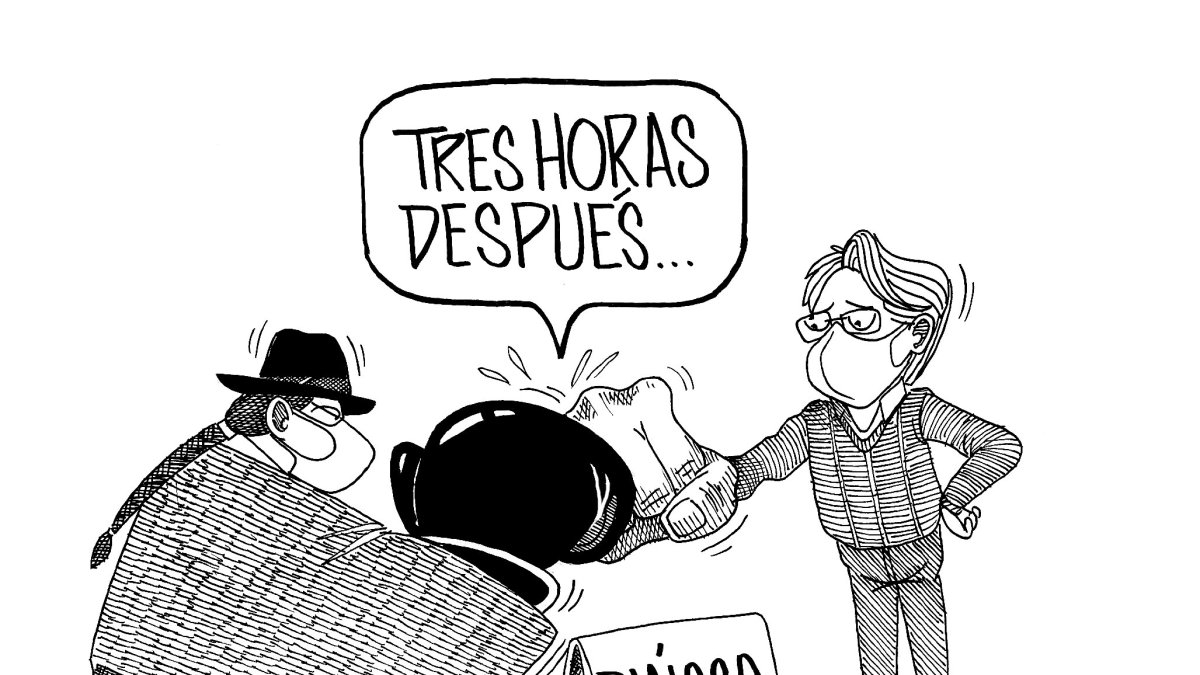 Cada quien en su esquina.