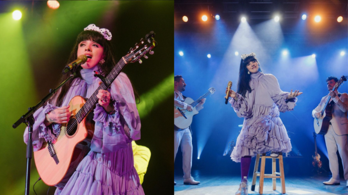 Mon Laferte en una de sus presentaciones en Estados Unidos.