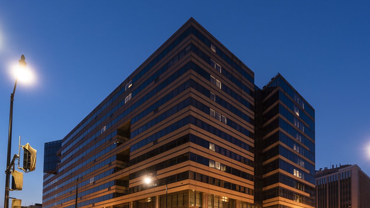 Oficinas del FMI, en Washington DC (Estados Unidos). El organismo desembolsó $ 802 millones a Ecuador.