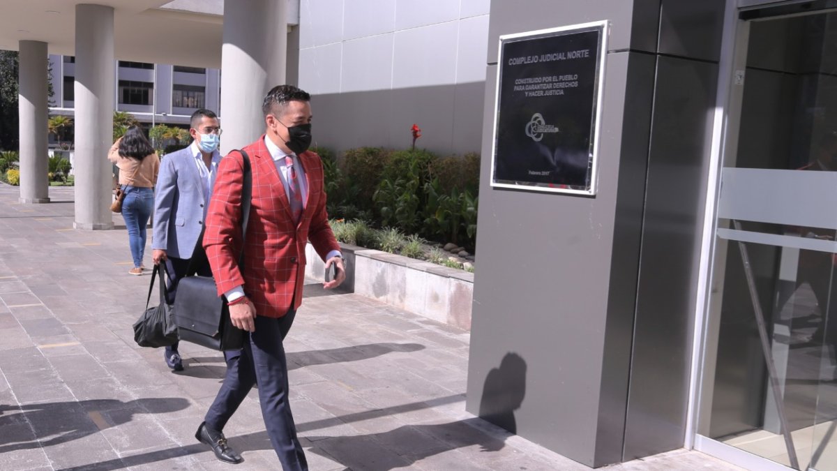 Jornada. Édgar Molina, uno de los defensores del exalcalde Yunda.