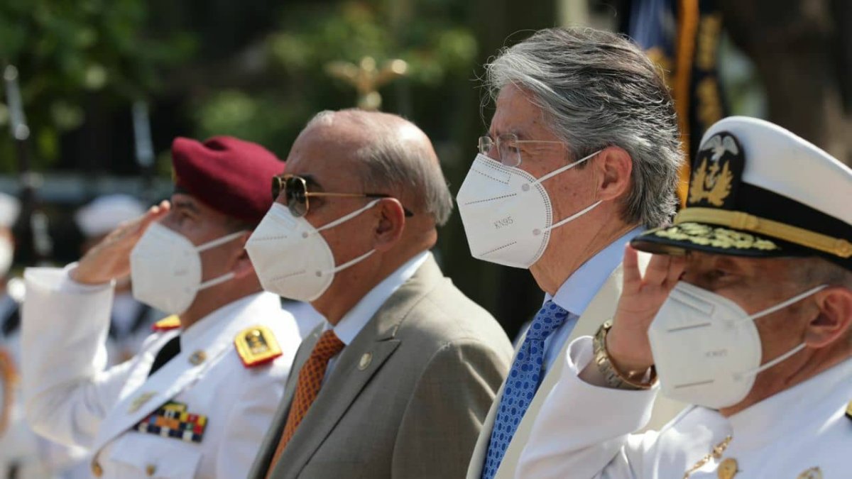 Guayaquil. El presidente Guillermo Lasso visita la ciudad en sus 201 años de independencia.