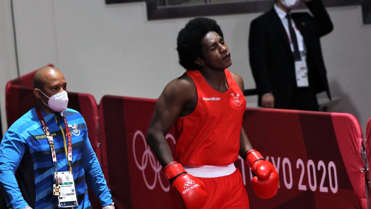 Julio perdió en el debut de la ronda preliminar de la división 81-91 Kg de los Juegos Olímpicos de Tokio. Cayó por puntos ante el jordano Hussein Iashaish.