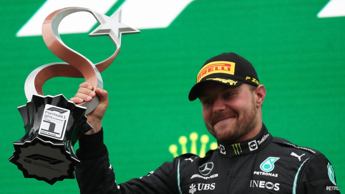 Bottas se quedó con el primer lugar en el Gran Premio de Turquía.