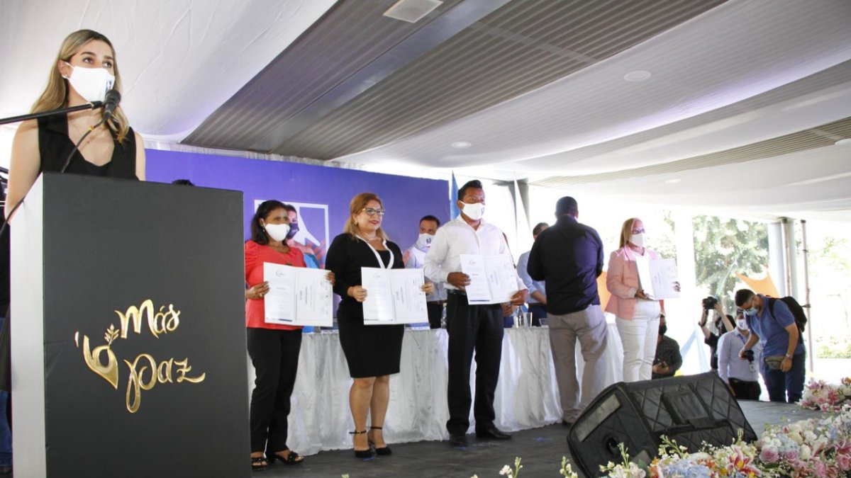 Los jueces de Paz fueron posesionados esta mañana, en Guayaquil.