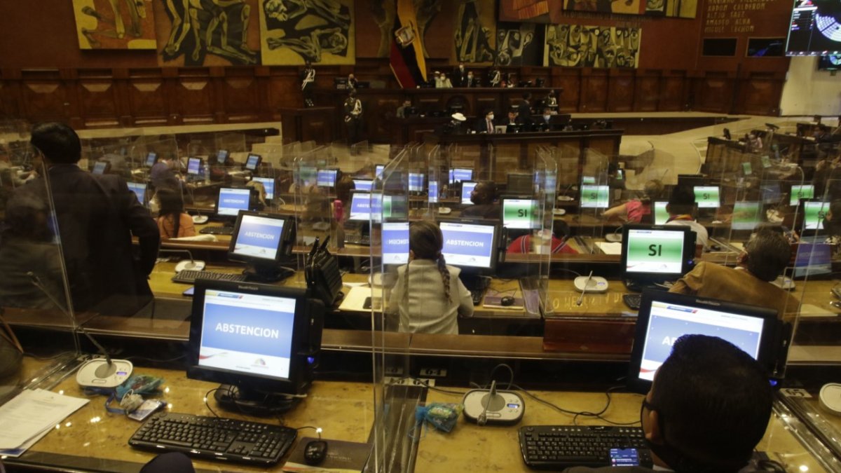 Pleno. La de este lunes fue la primera sesión completamente presencial desde que empezó la pandemia.