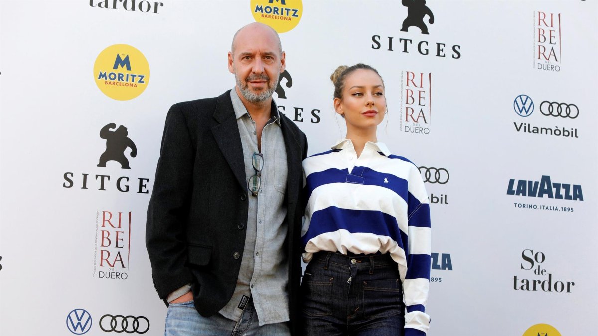 Ester Expósito y Jaume Balaguero.