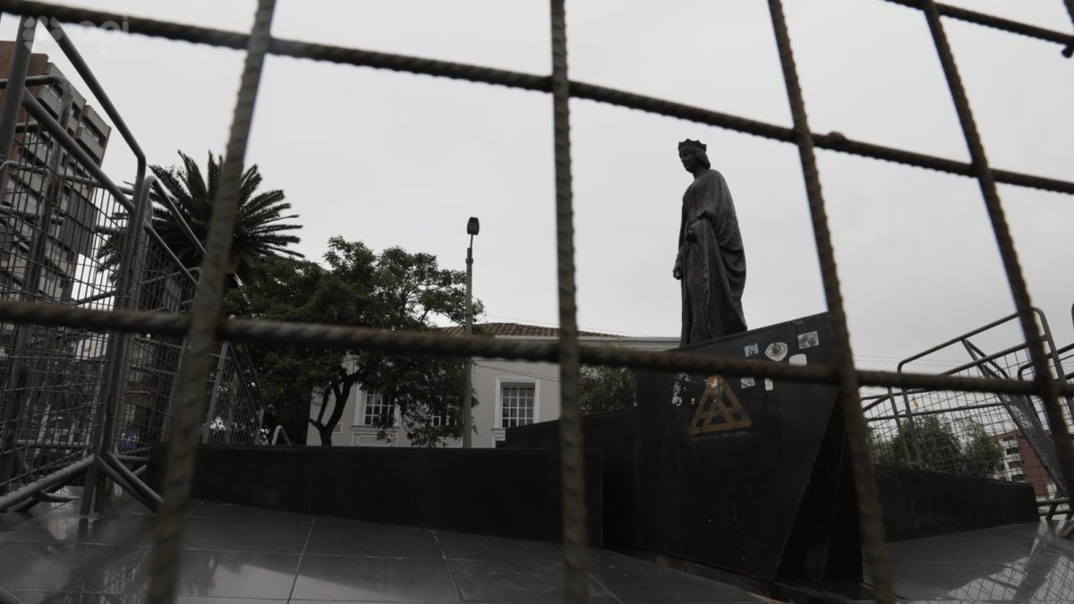 El operativo policial en la capital ecuatoriana coincide con la convocatoria del