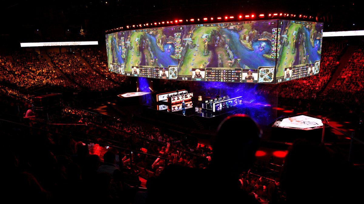 Una vista de un torneo de League of Legends, en una fotografía de archivo.