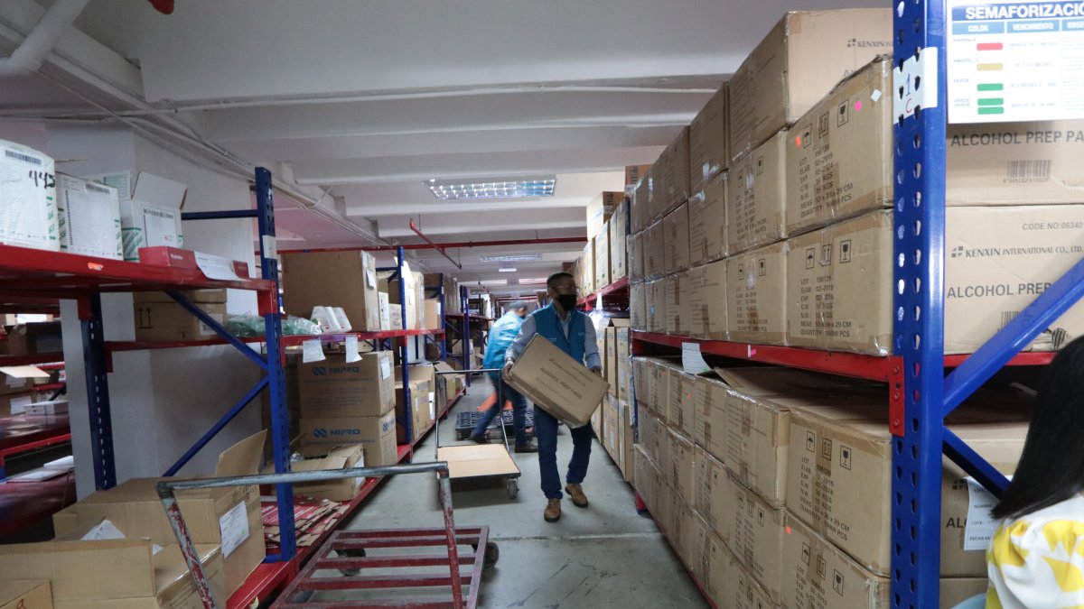 Entrega. La dotación de insumos inició el pasado 10 de septiembre.