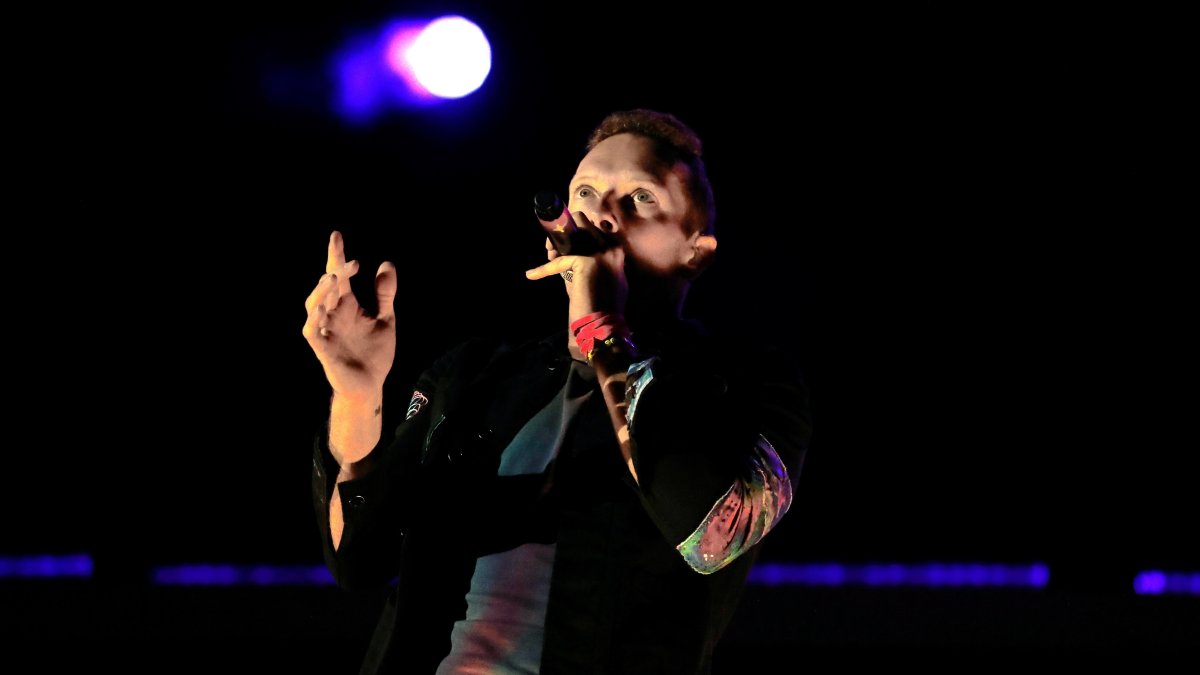 El vocalista de la banda británica Coldplay, Chris Martin, en una fotografía de archivo.