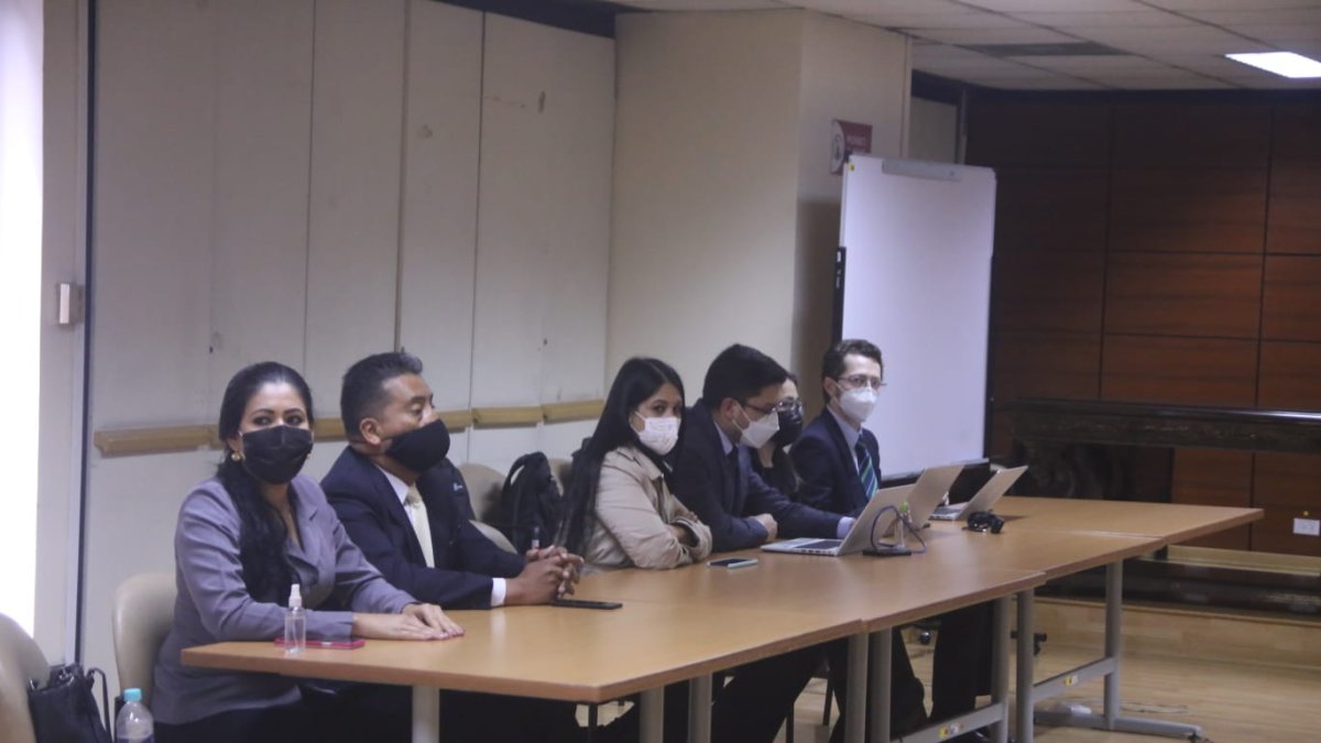 Diligencia. En la Corte Nacional de Justicia se anunció la sentencia en el caso de la exlegisladora.