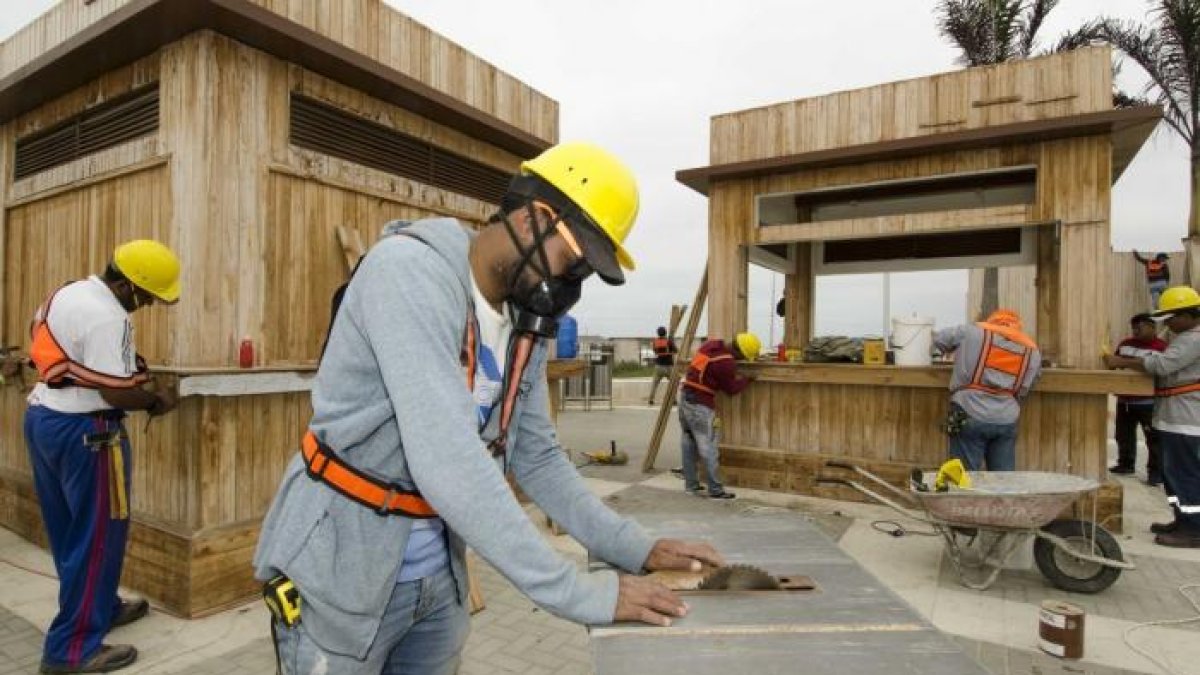 El poco dinamismo en la construcción es uno de los factores para el lento crecimiento.
