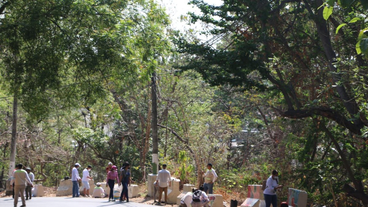 Resultados. En la intervención se recogieron 60 sacos de desechos.